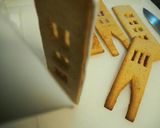クリスマス クッキーハウス作り方7写真