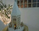 クリスマス クッキーハウス作り方12写真