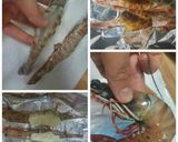 2017年♦有頭海老☺青海苔マヨ姿焼き♦作り方1写真