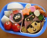 ぜんまいざむらい☆豆丸弁当（キャラ弁）作り方5写真