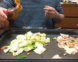「なにわポーク」バラの焼きそば作り方4写真
