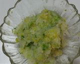 うちの餃子の餡、ニラと白菜の場合。作り方7写真
