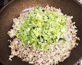 節約!ブロッコリーの芯で甘辛肉味噌作り方5写真