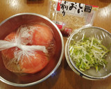 まるごと小松とまとのおひたし作り方4写真