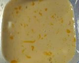 電子レンジで超簡単　ミルク卵豆腐作り方3写真