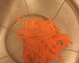 ゆで人参のひきわり納豆和え作り方3写真
