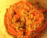 ゆで人参のひきわり納豆和え作り方4写真