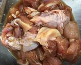 素朴な味の鶏モモ唐揚げ作り方2写真