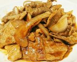 簡単な豚肉の生姜焼き～(^-^)v作り方5写真