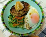 豆腐ハンバーグを使って♪“和風ロコモコ”作り方7写真
