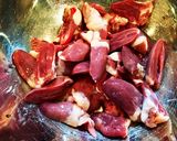 鶏モツ煮作り方1写真