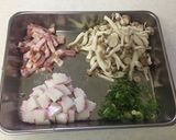 かまぼこの炒め物作り方1写真