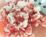 ピンクな麻婆豆腐作り方1写真