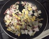 かまぼこの炒め物作り方10写真