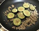 煮込み不要★なすとひき肉和風カレーライス作り方1写真