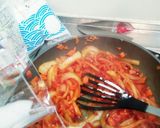 夕飯の【トマト煮スパゲティー】☆作り方11写真