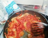 夕飯の【トマト煮スパゲティー】☆作り方12写真