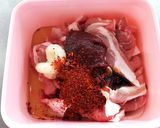 [韓国料理]豚肉コチュジャン炒め作り方1写真
