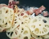 シャキッ!うまっ!蓮根と水菜のサラダ⭐作り方3写真