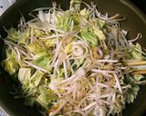 お好み焼き風野菜炒め作り方3写真