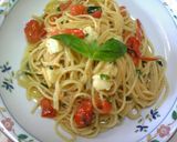 フレッシュトマトとバジルのパスタ作り方3写真