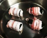 豚バラ肉DE磯辺餅作り方4写真
