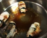 豚バラ肉DE磯辺餅作り方5写真