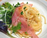 KALDI生ハムのお手軽パーティパスタ作り方10写真