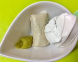 酒粕ワサビクリームチーズ。作り方1写真