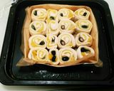 栗きんとん 黒豆 の ちぎりパン。作り方13写真