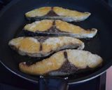フライパンで簡単☆ブリの照り焼き作り方2写真
