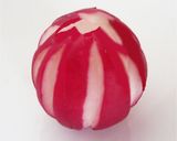 ラディッシュの飾り切り作り方1写真