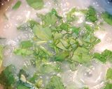 刻んで入れて煮るだけ！簡単♡中華風七草粥作り方5写真