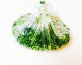 ビニール袋ひとつ☆春を感じる菜の花浅漬け作り方5写真