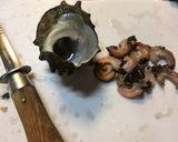 サザエのガーリックバター炒め作り方1写真