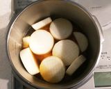 ＊簡単☆圧力鍋でとり手羽元のおでん煮＊作り方3写真