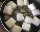 正月の残り鰯つみれとハンペンのとろとろ汁作り方3写真