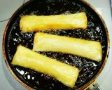 余ったお餅で☺モチマヨチーズ春巻き作り方11写真