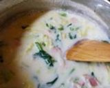m白菜とベーコンの中華クリーム煮作り方45写真