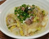 サバ缶と白菜の簡単うま煮作り方9写真