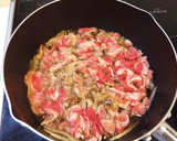ごぼうと牛肉の柳川風☆簡単においしく☆作り方3写真
