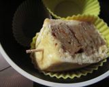 お弁当に♪ハンバーク玉子焼き作り方4写真