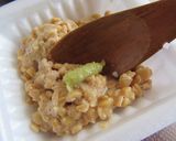 免疫力ＵＰしよ！ワサビ入り納豆ご飯作り方3写真