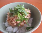 免疫力ＵＰしよ！ワサビ入り納豆ご飯作り方5写真