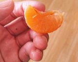 離乳食☆簡単なミカンの絞り方作り方1写真