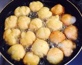 材料3つ！お餅が入ったふわもちドーナツ♡作り方3写真