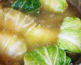 魚介の白菜ロールスープ作り方4写真