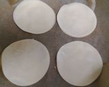 もち餃子ピザ♪作り方1写真