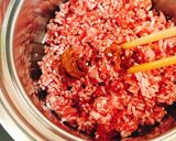 【お弁当に】肉味噌と豆ご飯のおにぎらず作り方5写真