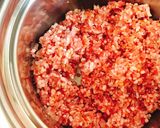 【お弁当に】肉味噌と豆ご飯のおにぎらず作り方6写真